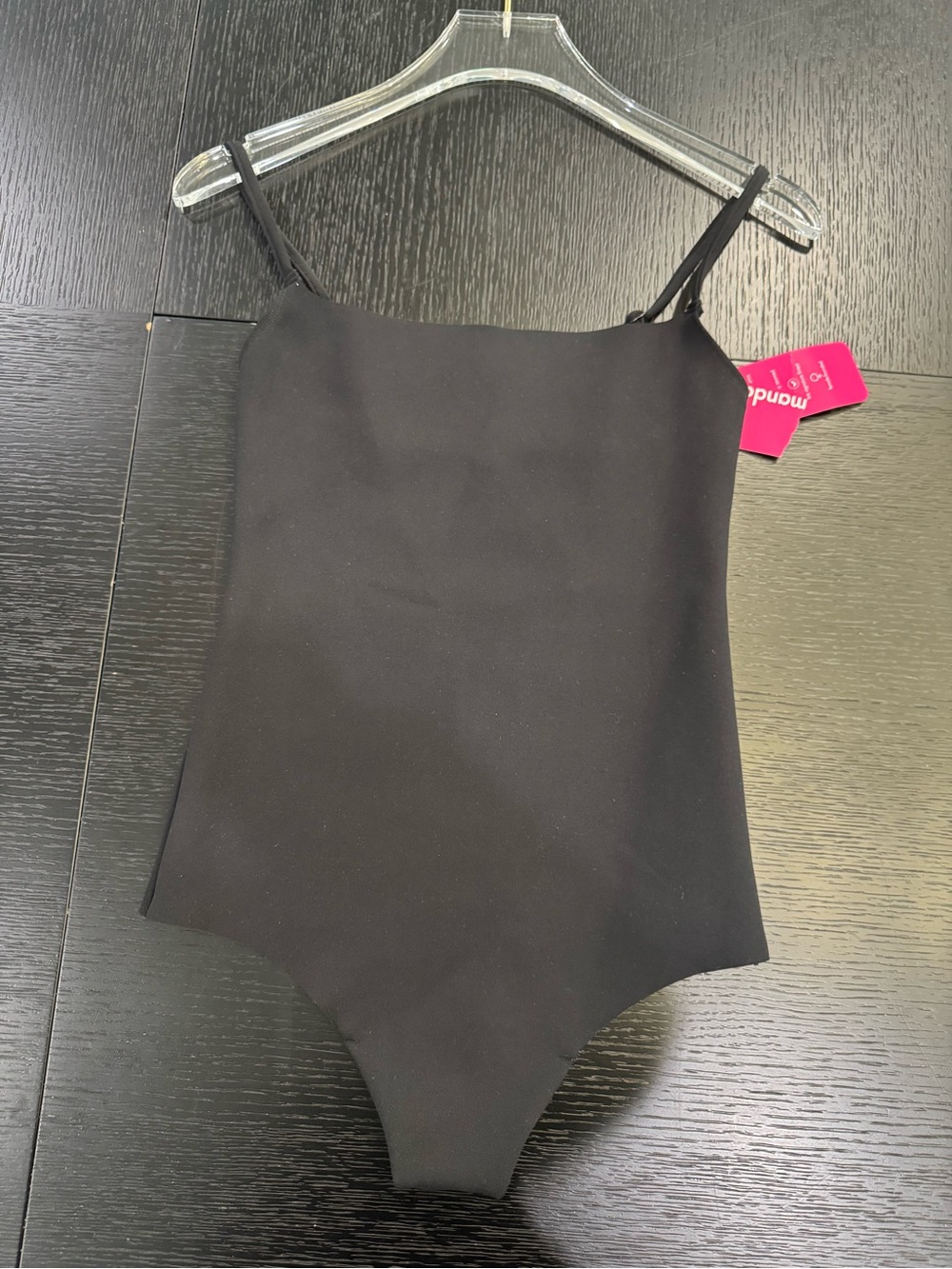 NWT!! Commando / XS / Neoprene Cami Bodysuit / Black